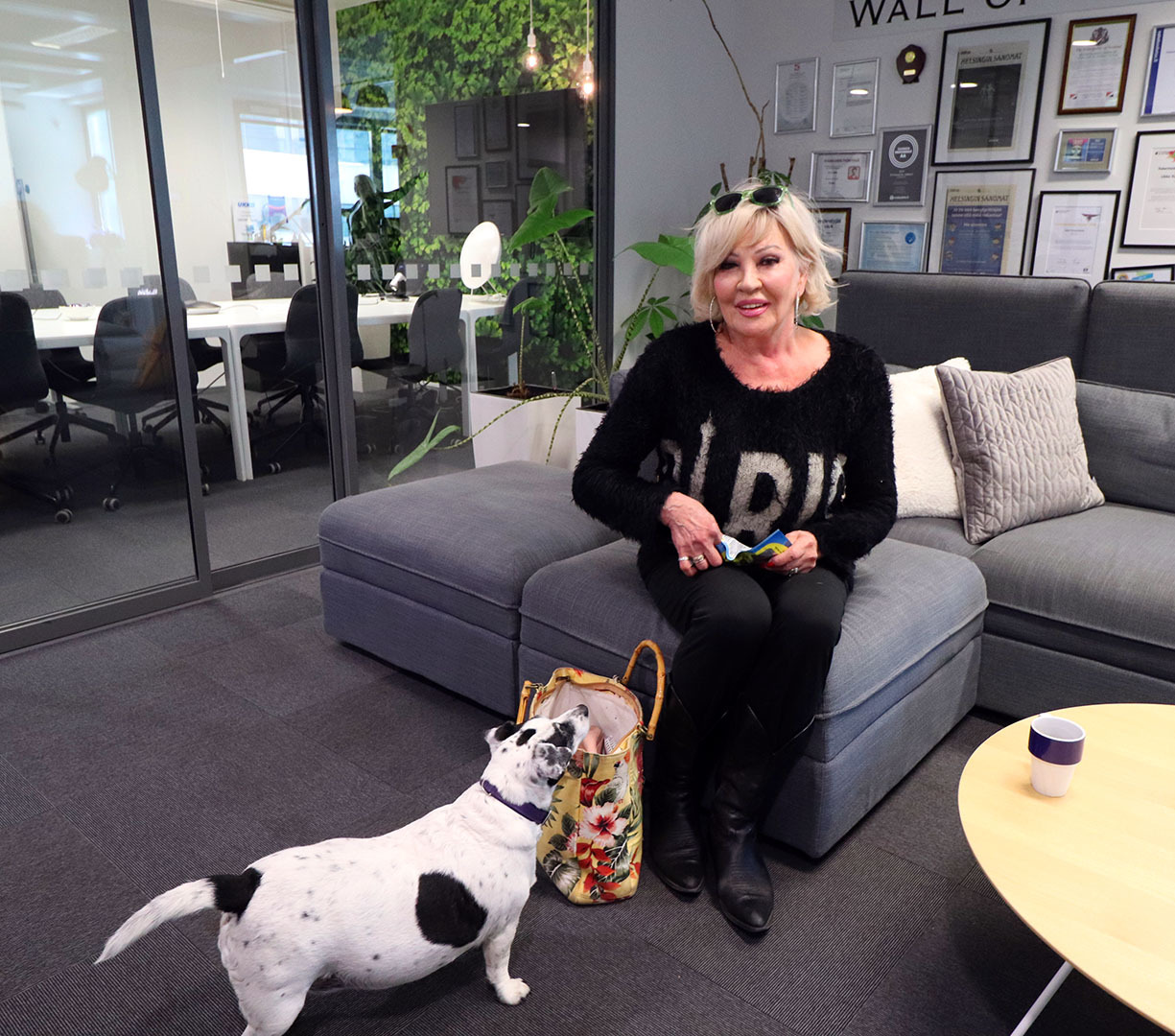 Hannele Lauri on Ukko.fi:n tuore kevytyrittjä