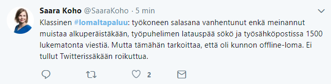 Lomaltapaluu-twiitti4