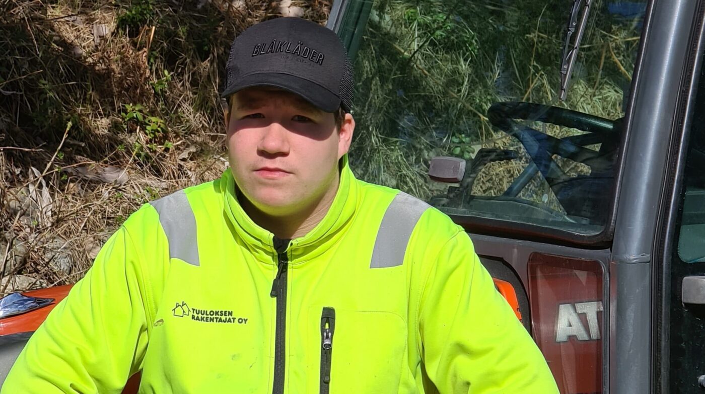 Nuori kevytyrittäjä Rene Pietikäinen.