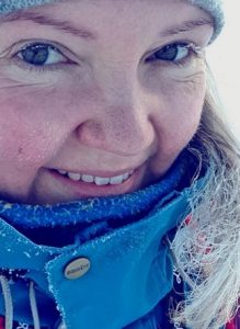 Kuvassa Sanna Eskelinen