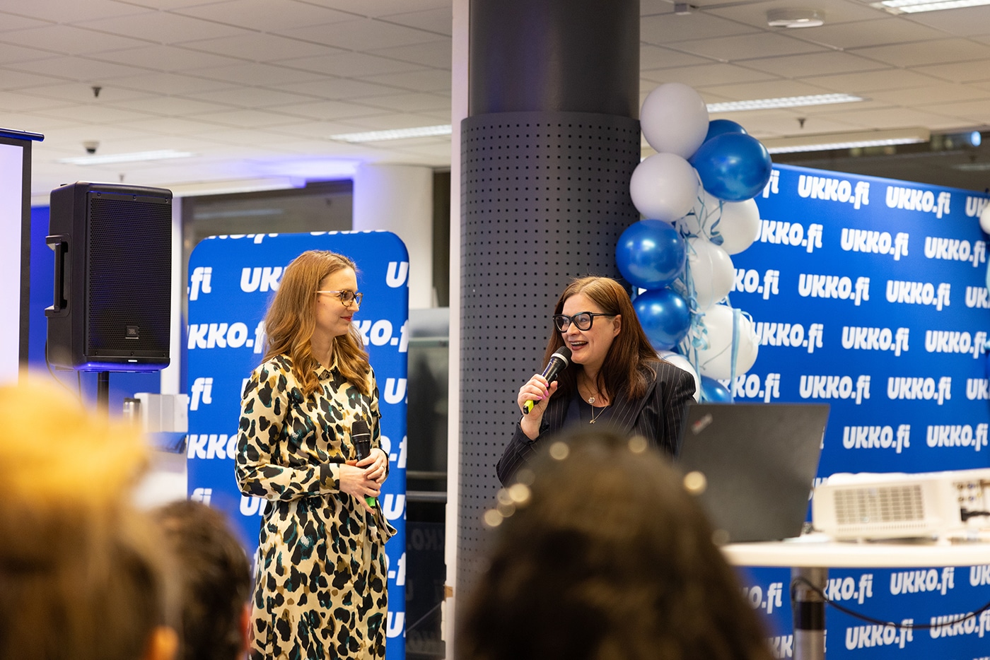 Anna Pyykkö ja Katja Presnal