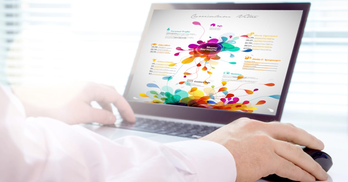 Visuaalinen CV – Väriä ansioluetteloon