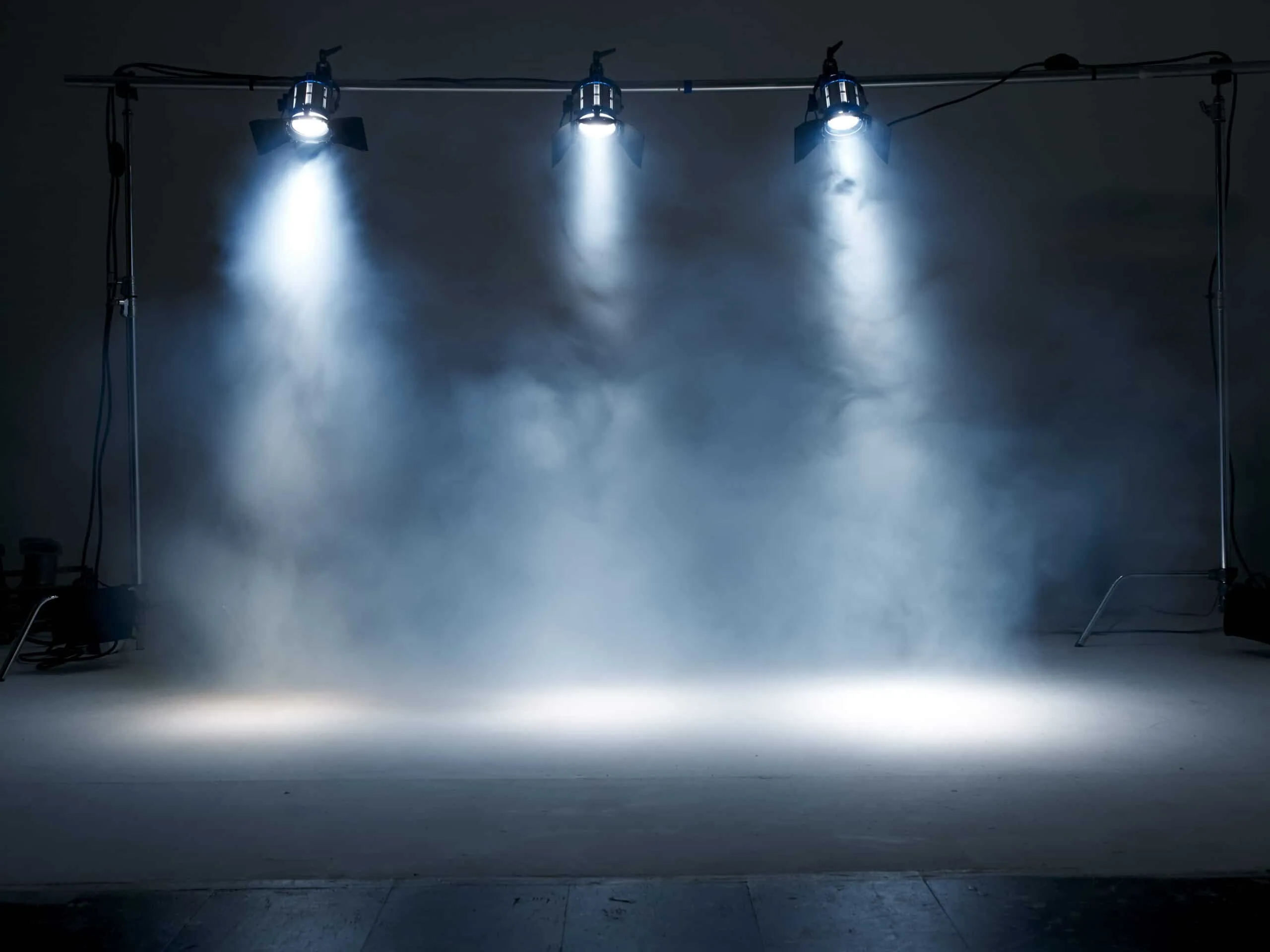 Markon yrittäjätarina. Tyhjä lava.