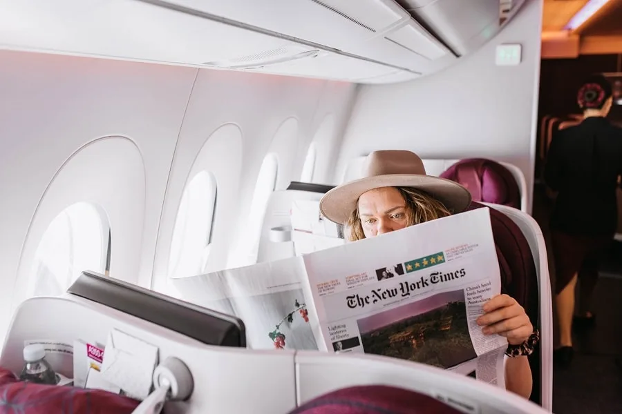 Veera Bianca työmatkalla